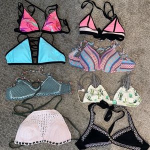 BATHING SUIT TOP BUNDLE. can buy one or bundle
